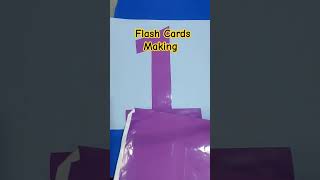 flash card making idea #shorts  #diy #flashcard