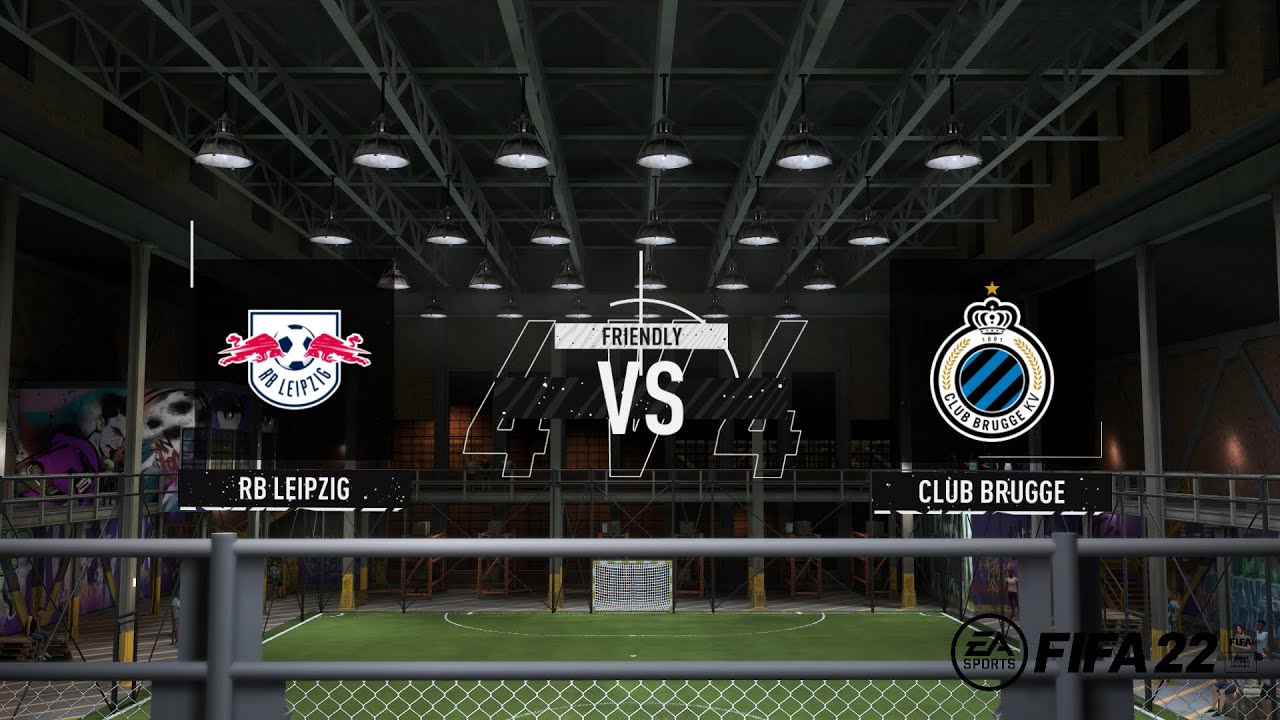 LEIPZIG vs CLUB BRUGGE FIFA22 VOLTA FOOTBALL YouTube