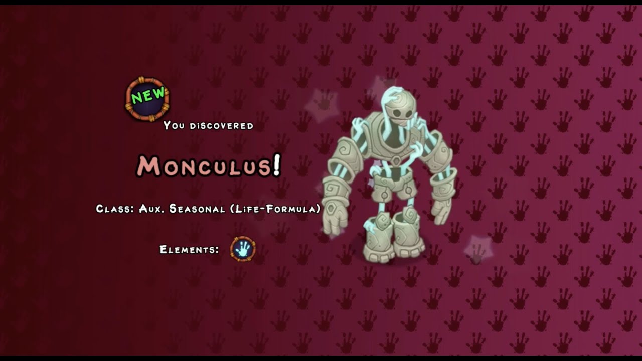 Breeding Monculus Seasonal Shanty My Singing Monsters YouTube