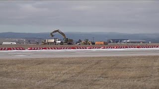B-1s relocated from Ellsworth to North Dakota for runway project