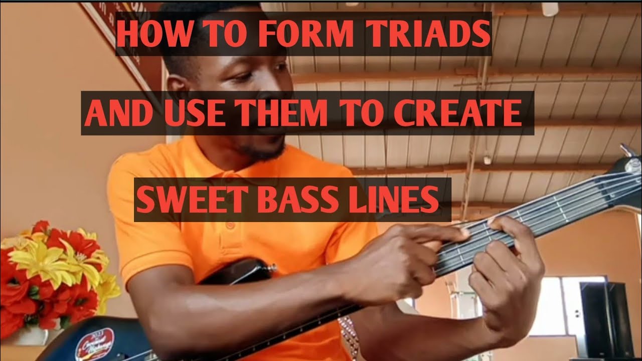 HOW TO CREATE SWEET BASS LINES USING TRIADS|| PART 2