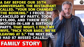 My Son Canceled Our 35th Anniversary For His Mother-In-Law’s Birthday… He Regretted It The Next Day screenshot 5