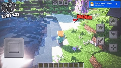 REALISTIC SHADERS v1.20.81 / 1.21 - Shader For MCPE Minecraft PE 1.20+