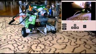Cyclops Robot Controlled Over Internet
