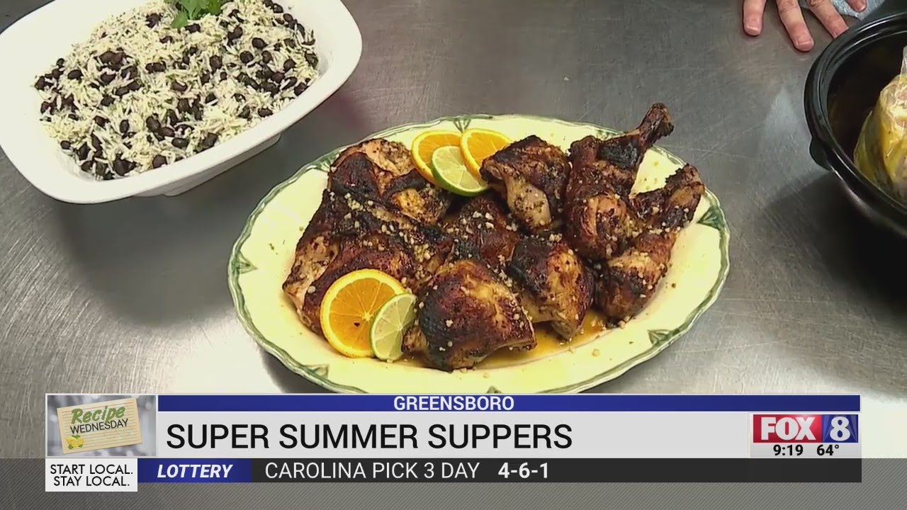 Cuban garlic chicken from Pepper Moon Catering