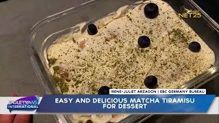 Easy And Delicious Matcha Tiramisu For Dessert