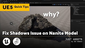 Unreal Engine Quick Tip | Fix Shadows Issue On Nanite Model