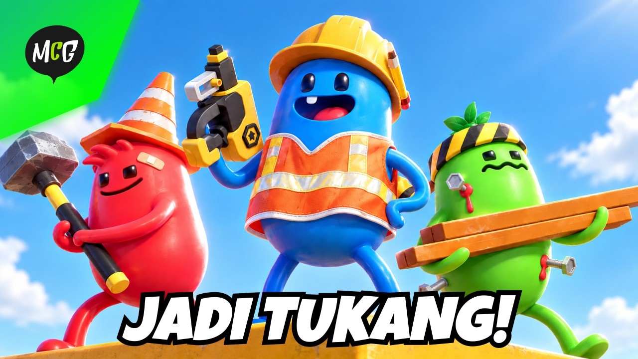 Mister Cempreng Jadi Tukang Bangunan Paling Kocak!