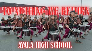 AYALA HIGH SCHOOL 2026 Drumline - TO NOTHING WE RETURN - WGI FINALS DAY
