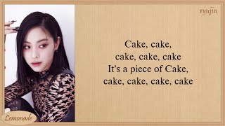 ITZY CAKE Easy Lyrics