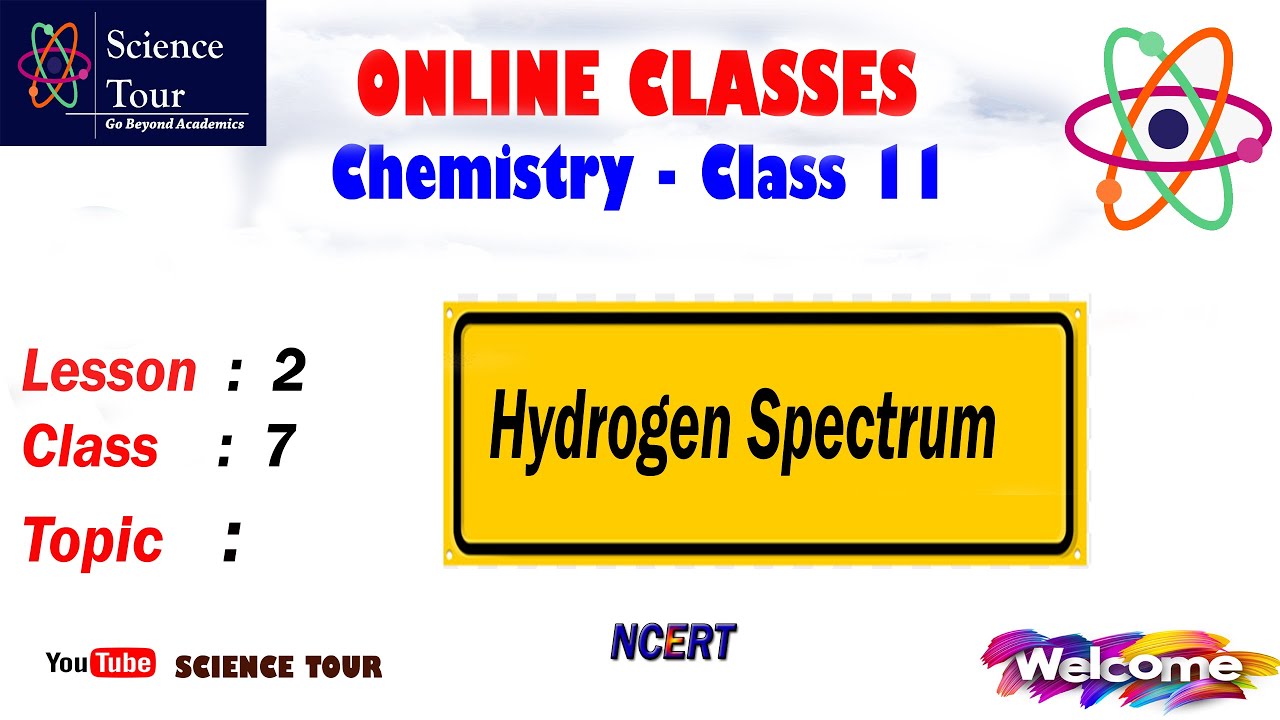 Hydrogen spectrum | class 11 chemistry online class | PUC Science ...