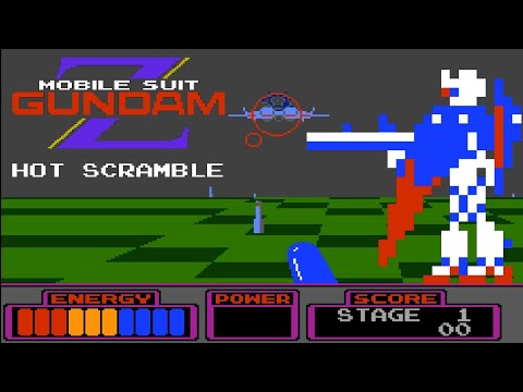 Mobile Suit Z Gundam: Hot Scramble (FC · Famicom) original video game | 26-stage session 🎮