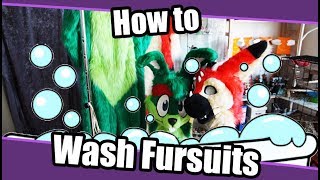 Fursuit Washing