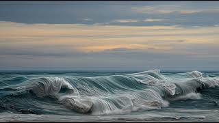 At the Beach: Midjourney v8 test [Paint World]