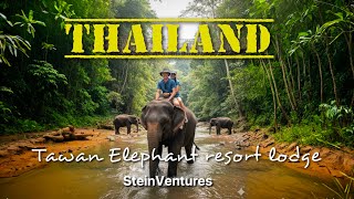 Thailand Episode 3 Living with Elephants in Thailand Tawan Riverside Resort Stay