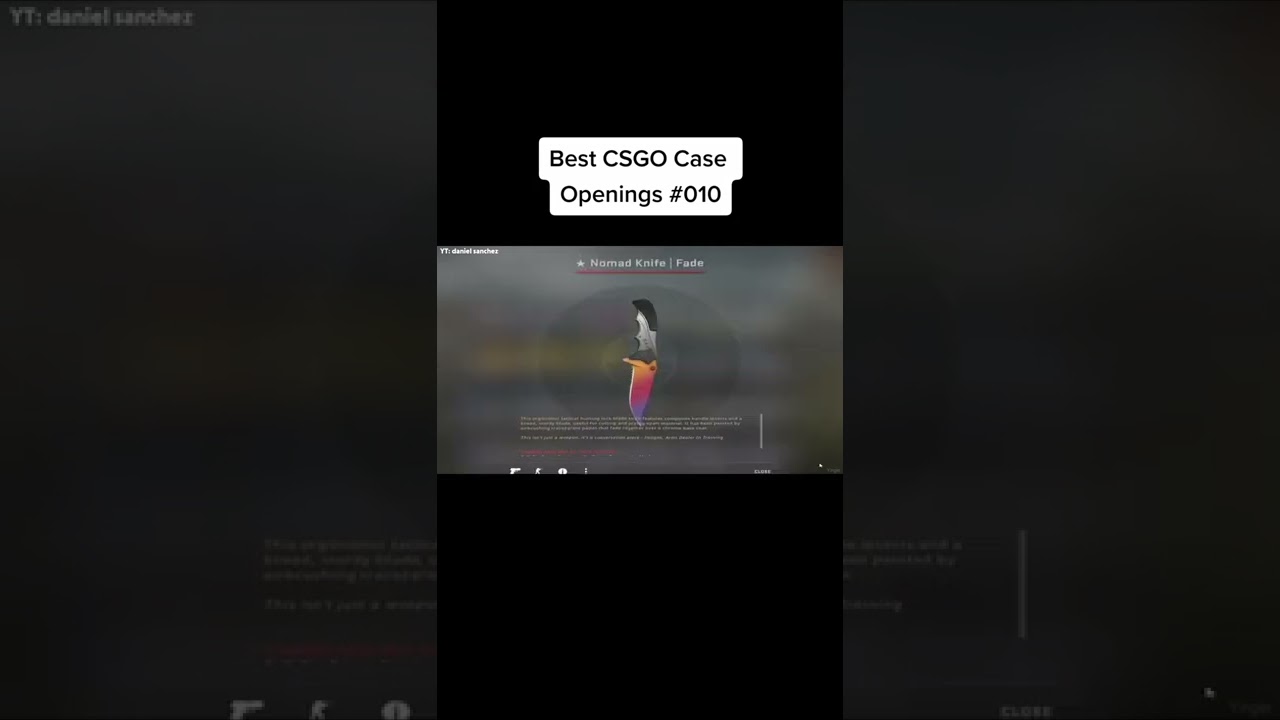 NOMAD KNIFE..! | CS:GO Case Opening Highlight 
