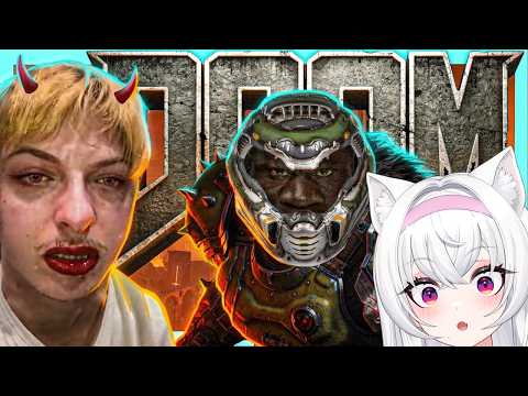 NEKOLIVE reacciona a "DOOM THE DARK AGES hizo que me creciera un tercer HUEVO!" by GatoPan