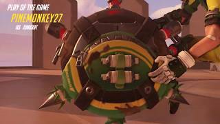 More junkrat Q pressing Junkrat (POTG)