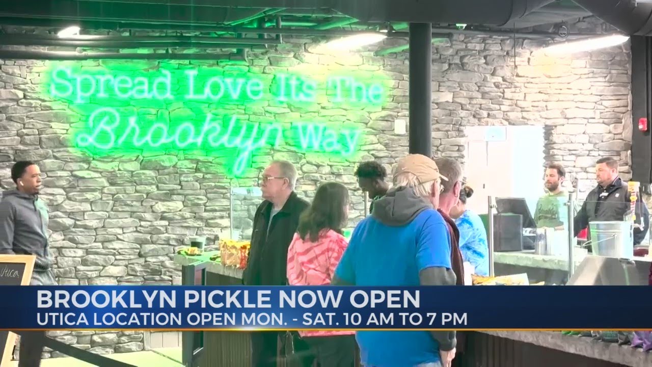 Brooklyn Pickle Grand Opening YouTube