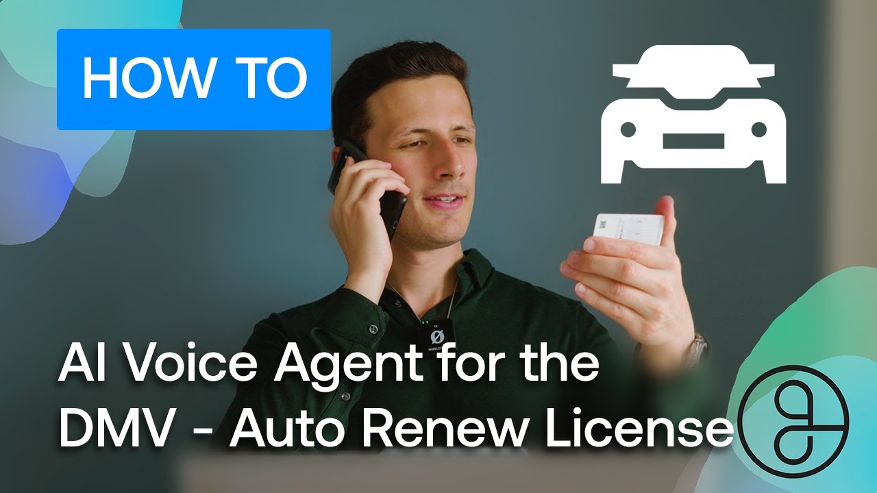 DMV License Renewal with Virtual Agent (AI)