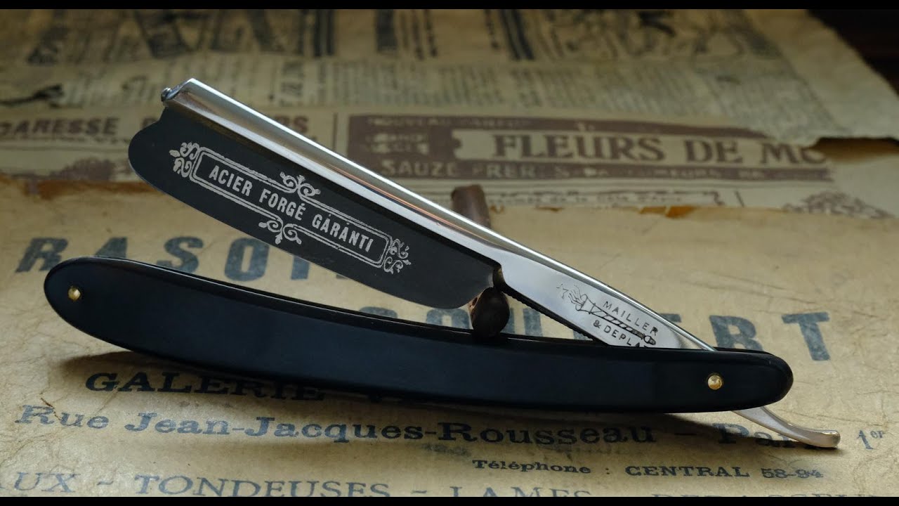 Обзор опасной бритвы Mailler & Deplat. Тьер. Франция.