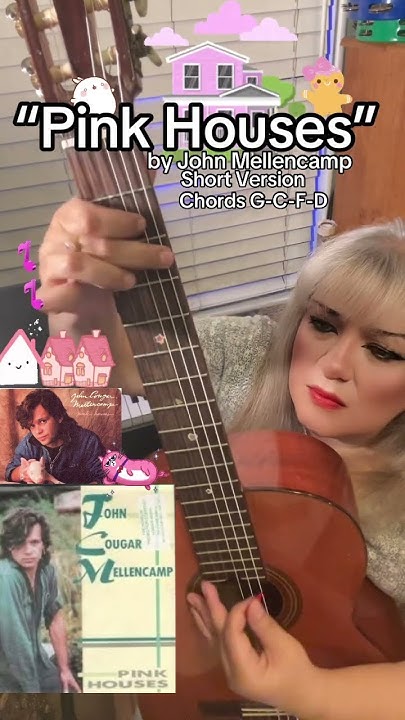 How To Play Pink Houses On Guitar How to Play “Pink Houses” by John Mellencamp #easyguitartutorial - YouTube