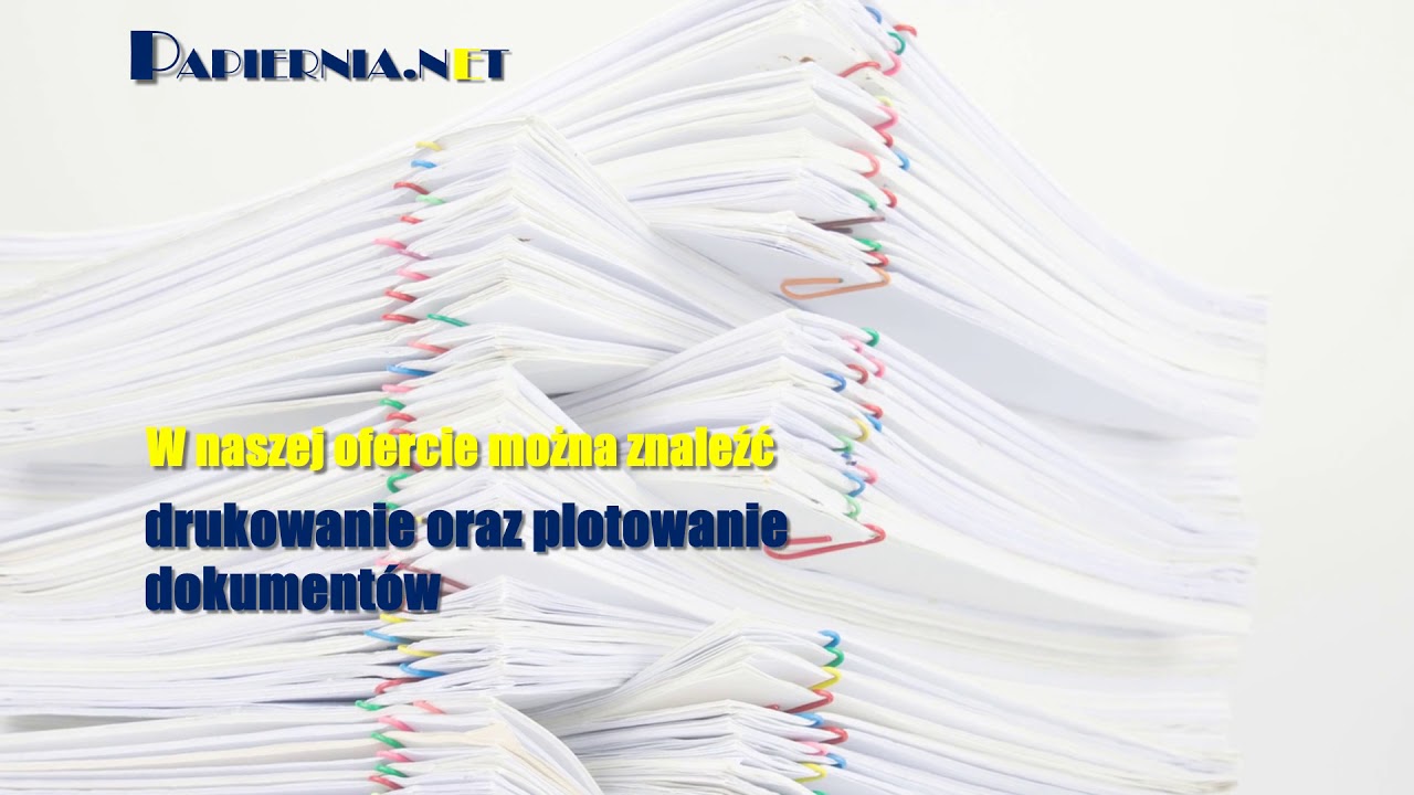 Ksero wydruk wielkoformatowy oprawa prac Kraków Papiernia.net