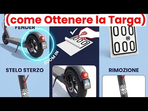 Video Monopattini Elettrici, Nuove Regole: Come Ottenere la Targa