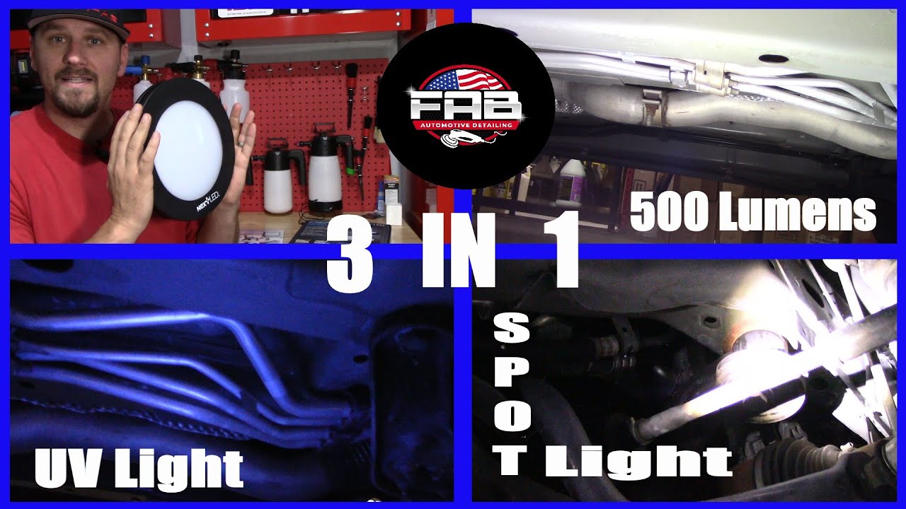 Great Light for Interior Car Detailing! 