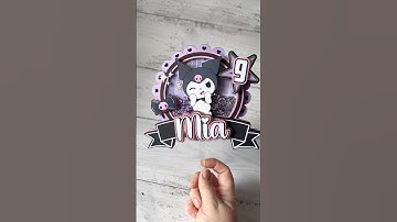 3D Cake Topper #cricutanz #caketoppertutorial #caketopper #tutorial #cricutmade #cricut