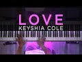 Keyshia Cole - LOVE (Piano Cover + SHEET MUSIC)