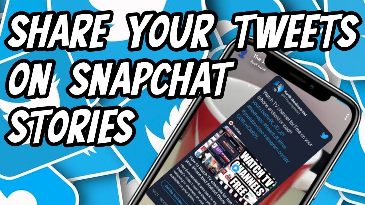 How to Share Tweets to Snapchat Stories