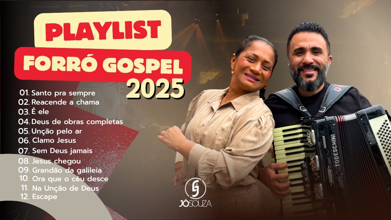 Forró gospel 2025 Jô Souza e banda ao vivo.