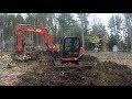 KUBOTA KX080-4 The Best Weekend Activity (New Home Site)