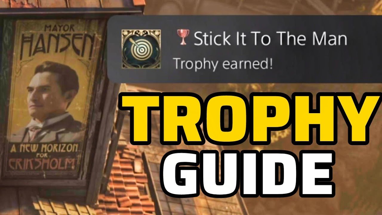 Eriksholm: The Stolen Dream | 🏆Stick It To The Man🏆 Trophy Guide Gameplay
