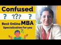 How to choose the right mba specialization for your career  online distance mba specialization