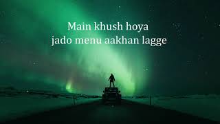 Video thumbnail of "main khush hoya lyrics | live worship song | Ankur Narula"