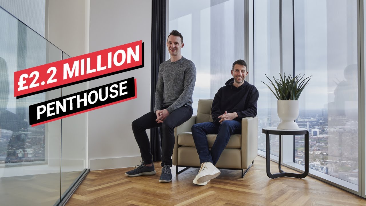 Inside a £2.2 Million penthouse - the tallest in the UK! (Full Tour) | Property Hub