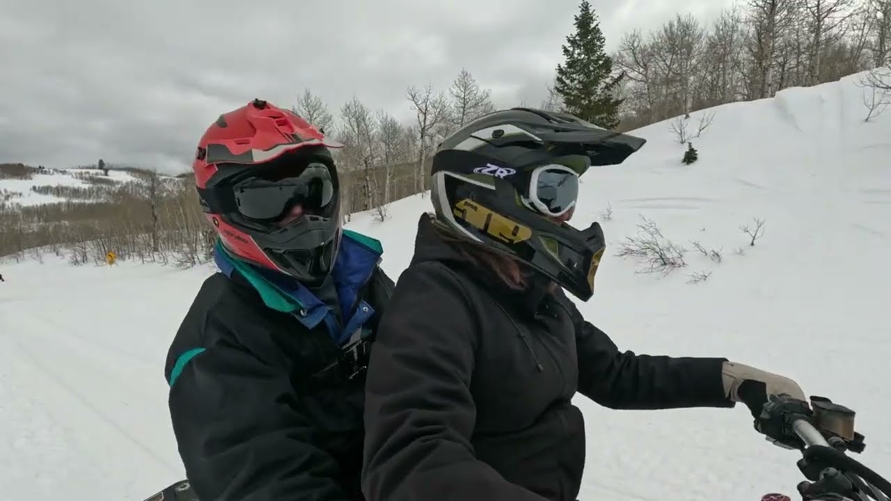 Utah snowmobile video