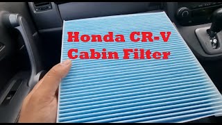 How to Change Cabin / Pollen Filter - Honda CRV 2006 - 2012 Mk3 by Redline Revs 430 views 10 months ago 4 minutes, 50 seconds