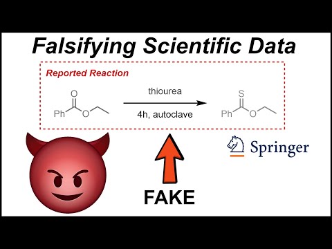 Falsifying Scientific Data