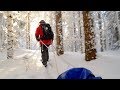 Going on Snow - Night in the Wind Shelter