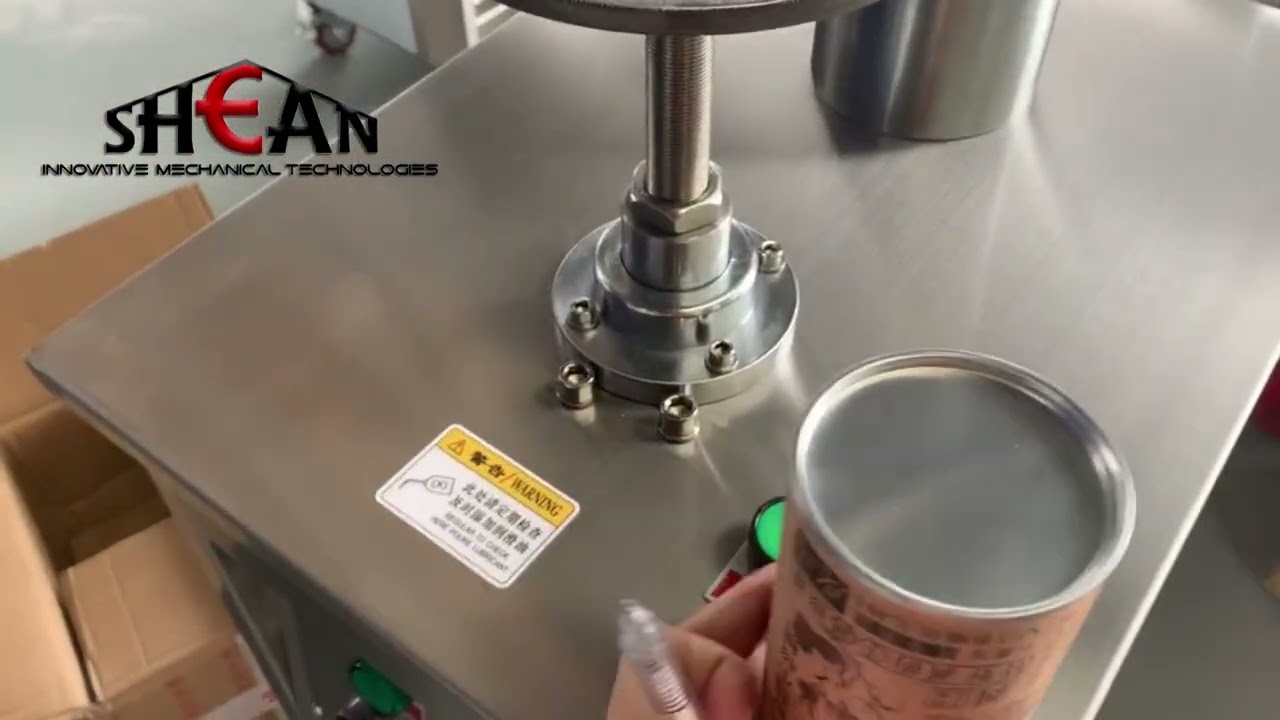 Semi Automatic Can Sealing Machine | Can Seamer for Food, Beverage & Coffee Cans