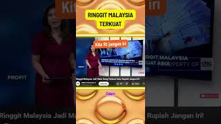 Ringgit matawang terkuat di Asia | Warga RI jangan iri. #ringgit #malaysia #indonesia #asia