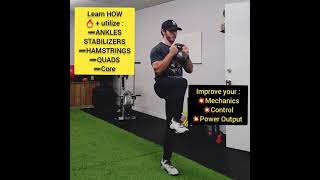 Goblet DBL Pwr Split Squat to Knee Drive with MPT'S Coach Marrero