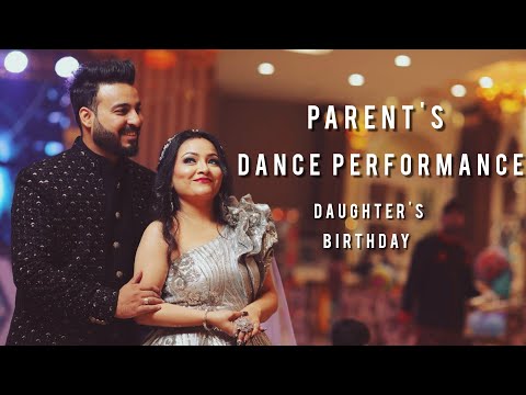 Parents Dance Performance On First Birthday || Mom x Dad Special Dance Performance Video Dance