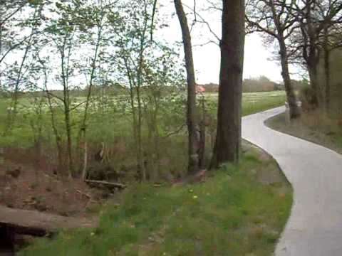 Opsterland  Via Lauswolt terug naar Lippenhuizen.wmv