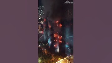 Hong Kong apartment complex fire shown in drone footage