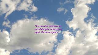 Achieve More....with Discipline