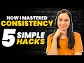 5 Simple Hacks That Changed My Life | How To Stay Consistent @drgargisingh  #neet